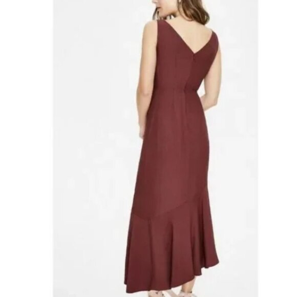 Boden Tessa Asymmetrical Midi Dress- Size 6 - Picture 3 of 12